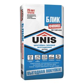 Шпатлевка гипсовая Unis Блик 18 кг