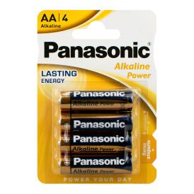 Батарейка щелочная Panasonic Alkaline AA/LR6 BL-4 4 шт