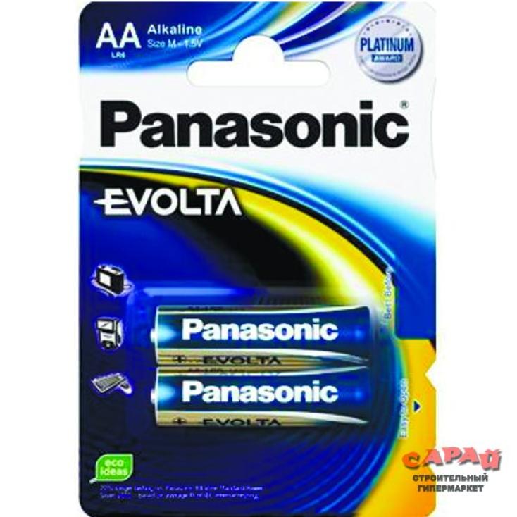 Батарейка щелочная Panasonic Evolta АА/LR6 BL-2 2 шт