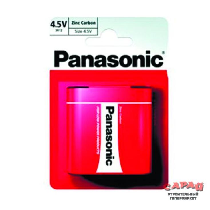 Батарейка солевая Panasonic Zinc Carbon 3R12 BL-1