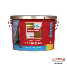 Лак Parade Classik L20 Яхты & Лодки бесцветный полуматовый 2,5 л