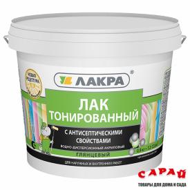 Лак тонированный Лакра бесцветный 0,9 кг