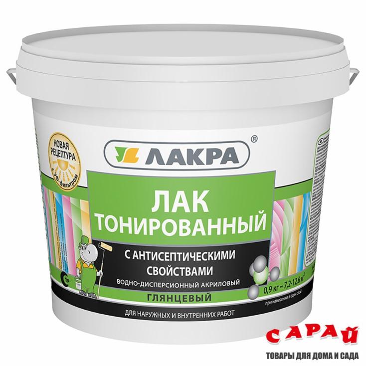 Лак тонированный Лакра орегон 0,9 кг