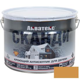 Акватекс Сканди (кроющий антисептик) имбирь 9л