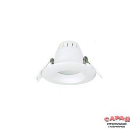 Светильник  встраив.светодиод.6W  Fr/Wh 4000K/420Lm IP40 230V/50Hz PLED DL2 Jazzway