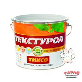 Защита и декор древесины Текстурол Тиксо белый 3 л