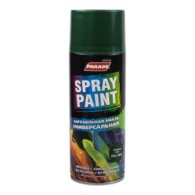 Эмаль аэрозольная PARADE SPRAY PAINT RAL 6005 Зеленый мох