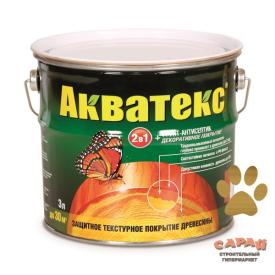 Акватекс (текстурное покрытие) 2,7 л (дуб)