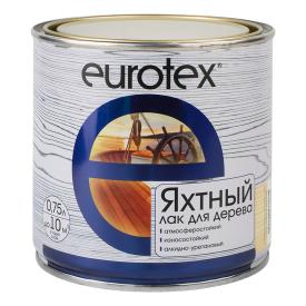 Лак яхтный Eurotex бесцветный полуматовый 0,75 л