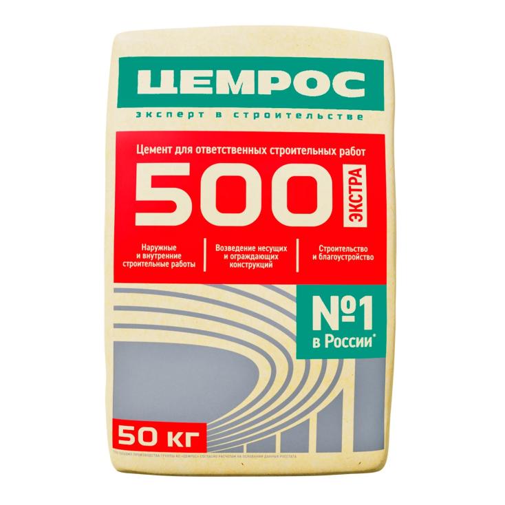 Цемент ЦемРос М500 50 кг