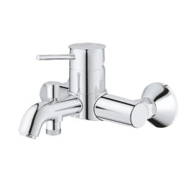 Смеситель для ванны Grohe BauClassic 32865000 однорычажный короткий излив