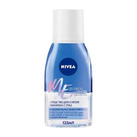 СРЕДСТВО Д/СНЯТИЯ МАКИЯЖА С ГЛАЗ двойной эффект 125мл NIVEA