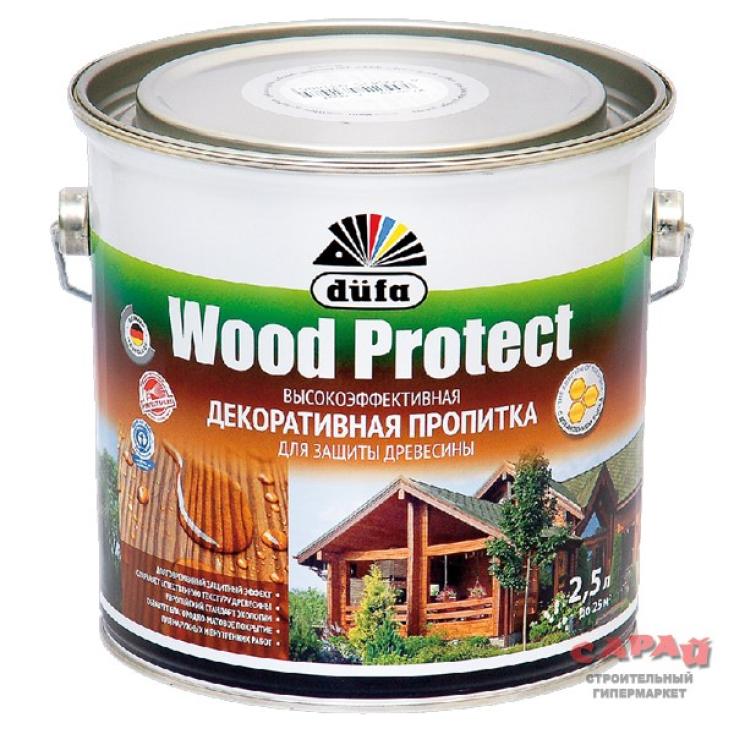 Пропитка WOOD PROTECT "Dufa" бесцветная 2,5л