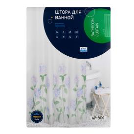 Штора для ванны 180х200 см Hydrangea сh15009