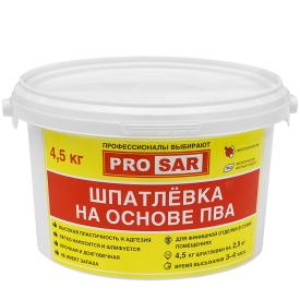 Шпатлевка на ПВА PRO SAR 4,5 кг