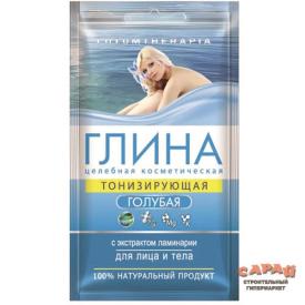 Глина голубая тонизирующая 60г Lunumtherapia