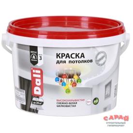 Краска акриловая для потолков  DALI 9л