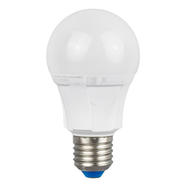 Лампа светодиодная теп.свет.Е27 12 Вт LED-A60 12W/WW/E27/FR PLP01WH Uniel