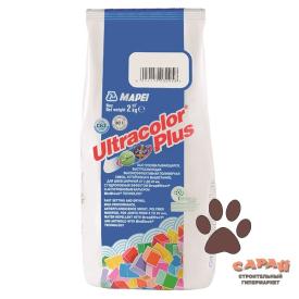 Затирка цементная Mapei Ultracolor Plus №144 шоколадный 2 кг