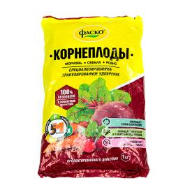 Удобрение для корнеплодов минеральное гранулированное Фаско Корнеплоды 1 кг