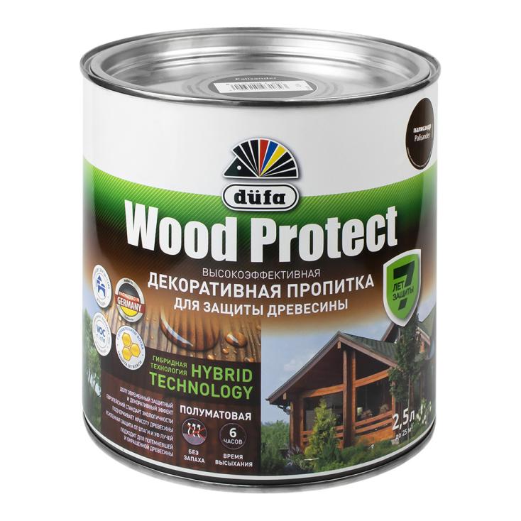 Пропитка WOOD PROTECT "Dufa" палисандр 2,5л