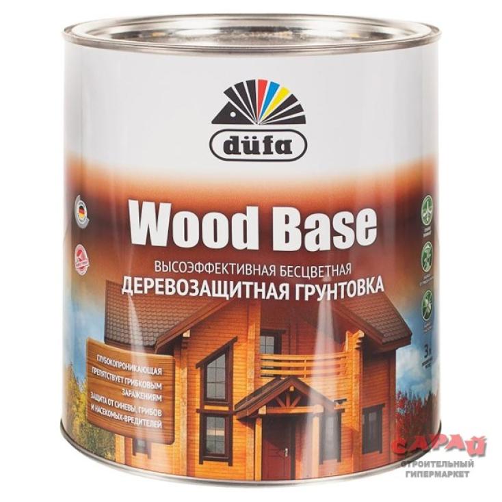 Грунт WOOD BASE Dufa бесцветный 2л