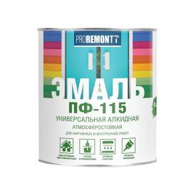 Эмаль ПФ-115 PROREMONT голубой 0,9 кг Л-С