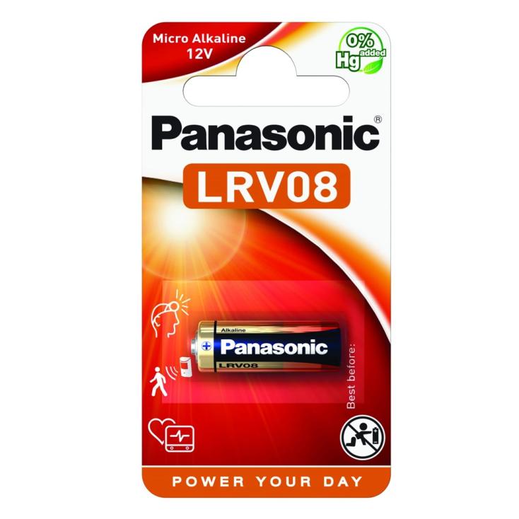 Батарейка щелочная Panasonic LRV08/A23 BL-1