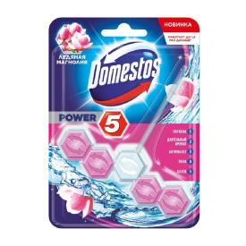 Блок для унитаза Domestos Ледяная магнолия 5*55г