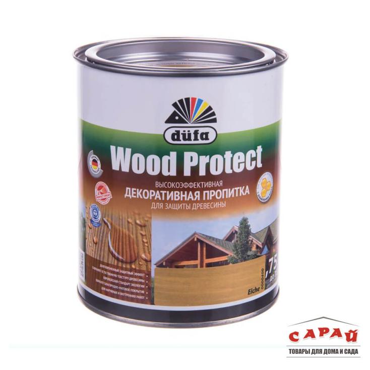 Пропитка WOOD PROTECT "Dufa" махагон 0.75л