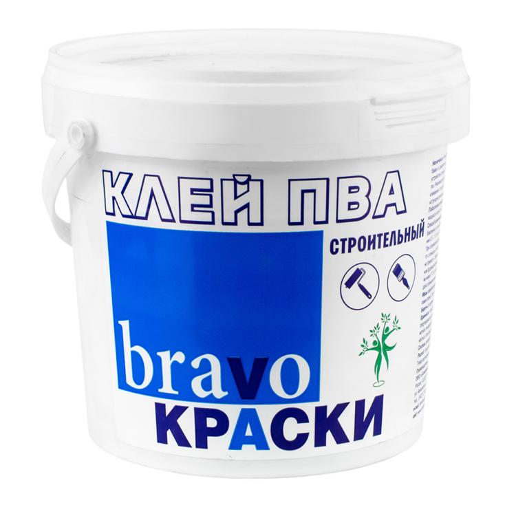 Клей ПВА строительный Bravo 900гр