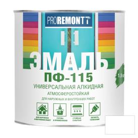 Эмаль ПФ-115 PROREMONTT Белый матовый 1,9 кг