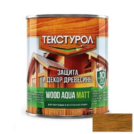 Текстурол WOOD AQUA MATT деревозащитное средство на вод. основе Махагон 2,5л Л-С