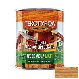 Текстурол WOOD AQUA MATT деревозащитное средство на вод. основе Орех 2,5л Л-С