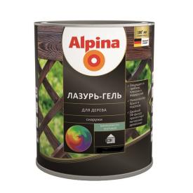 Лазурь-гель для дерева Alpina шелк-матовый колеруемый, 2,5л