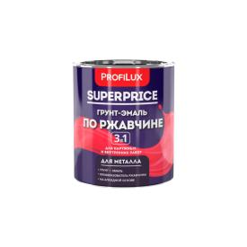 Грунт-эмаль по ржавчине SUPERPRICE 3в1 белая 0,9 кг