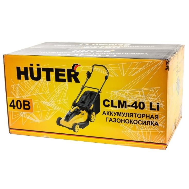 Газонокосилка аккумуляторная Huter CLM-40 40В 38 см