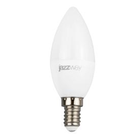 ЛАМПА светод, теп..свет PLED-ECO-C37 5W 3000K E14 400lm 230V 50Hz Jazzway