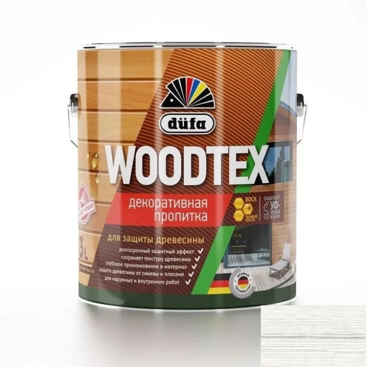 Пропитка WOOD TEX "Dufa" белая  3л