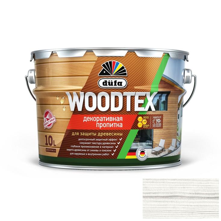 Пропитка WOOD TEX "Dufa" белая  10л