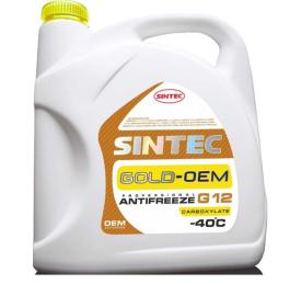 Антифриз Sintec Gold  (желтый) 5кг