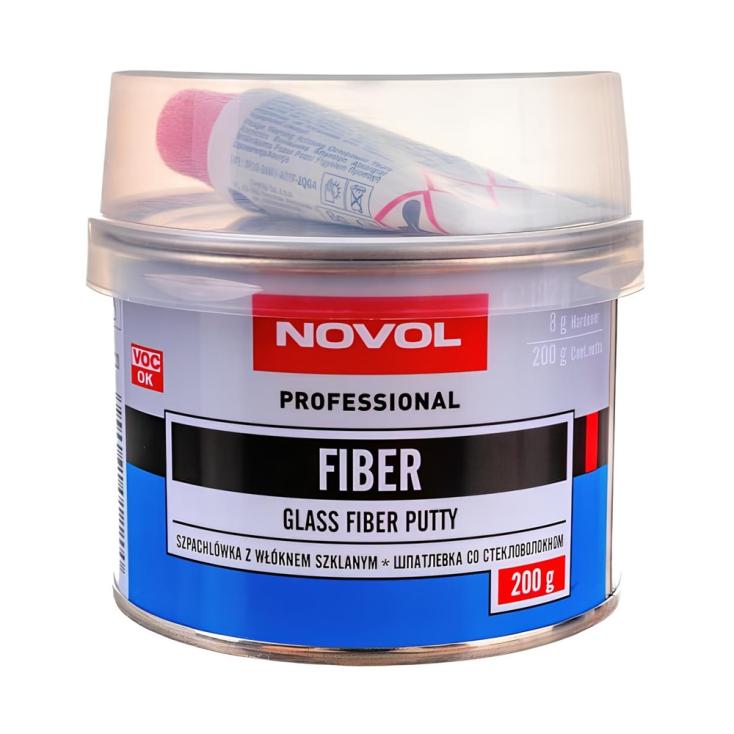 Шпатлевка Novol Fiber со стекловолокном  200 г