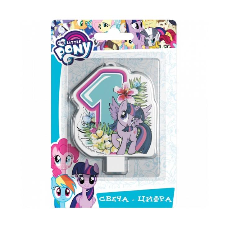 Свеча-цифра  "1" My Little Pony