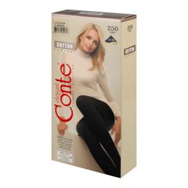 Колготки Conte Cotton 250ден 2 mocca