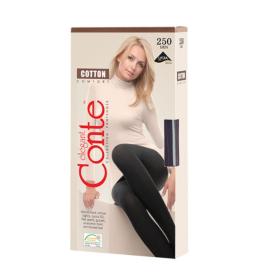 Колготки Conte Cotton 250ден 3 mocca