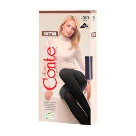 Колготки Conte Cotton 250ден 3 nero