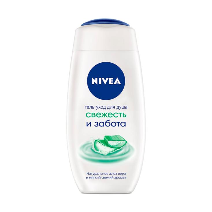 Гель-уход для душа NIVEA Свежесть и забота 250мл