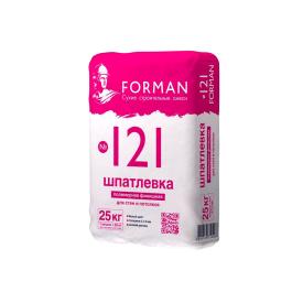 Шпатлевка полимерная финишная Forman 121 25 кг