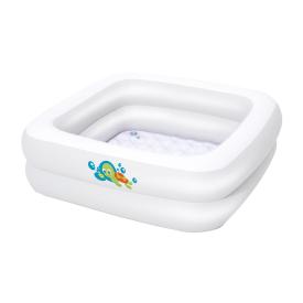 Бассейн детский надувной 86х86х25 см Bestway Baby Tub 51116 рем комплект