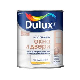 Краска Dulux Окна и Двери п/мат BW 0,75л